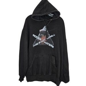 Roger Waters This Is Not A Drill Tour 2022 Sweatshirt Hoodie XL Pink Floyd Black